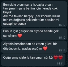 Çoğu anne sizlerle tanışmalı